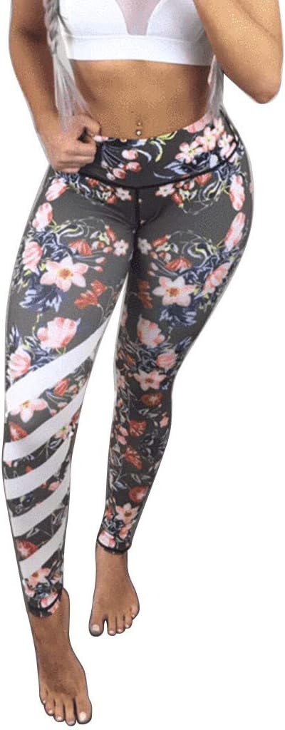 MINXINWY Mallas Mujer Fitness, Mujer Pantalones Pirata Pantalones ...