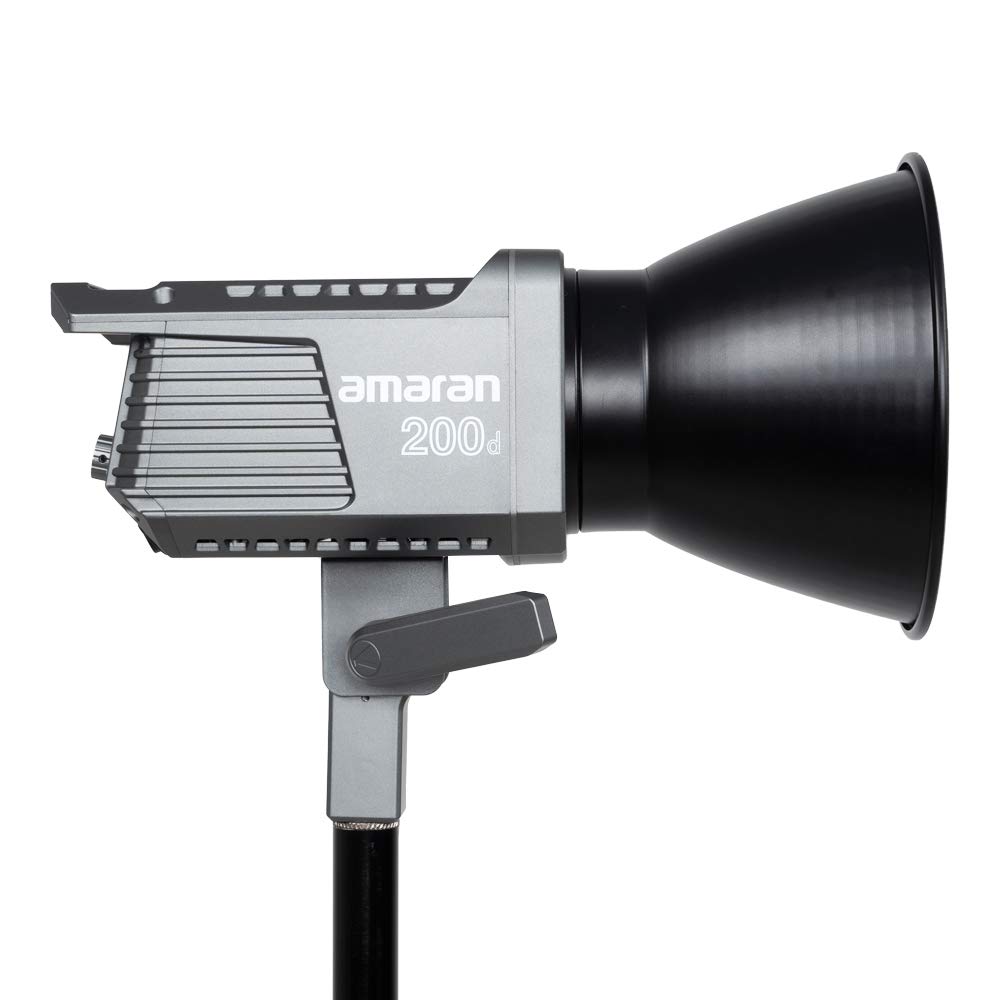 Amaran 200D COB LED Video Light,Aputure 200W Daylight-Balanced LED CRI95+ TLCI96+ 65,000 lux@1m Blue