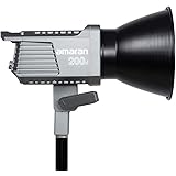 amaran 200d LED Video Light, 200W CRI95+ TLCI95+ 65,000 lux@1m Bluetooth App Control 0-100% Brightness Control 8 Pre-Programm