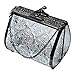 J Devlin - Vintage Glass Purse Trinket Box Decorative Jewelry Keepsake - Box 515