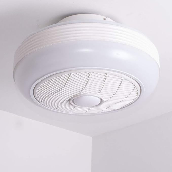 LED Decken Ventilator Küchen Kühler Lampe backlight Timer Lüfter