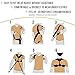 Posture Corrector Brace for Women & Men - Adjustable Upper Back Support to Improve Bad Posture - Comfortable Device for an Upright, Natural & Proper Posture