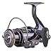 Sougayilang Fishing Reel, Light Smooth Bass Gear Spinning Casting Left Right Saltwater Freshwater Fishing Reels-WQ2000