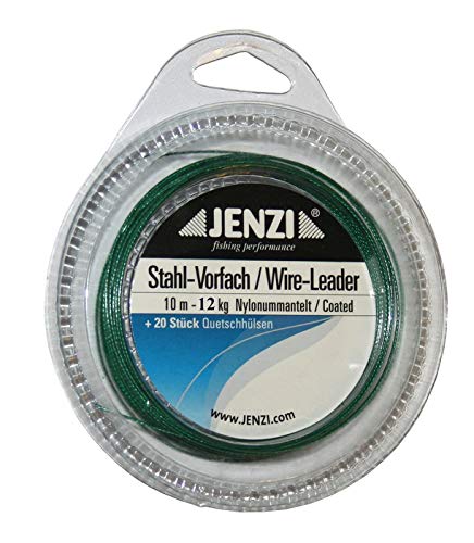Jenzi wire trace, on 10 m spool, with 20 piecesTrace crimps., Unisex, 12kg