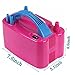 Pruk Portable Electric Balloon Air Pump - 600W 110V Dual Nozzle Blower Balloon Inflator for Wedding Birthday Party Activities Decoration