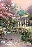 Thomas Kinkade Painter of Light with Scripture 2020 Monthly Pocket Planner Calen by Thomas Kinkade