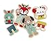 Janod Baby Forest Mix and Match 16 Piece Animal Magnet Set for Ages 2+ (J08015)