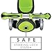 Globber Primo 3 Wheel Adjustable Height Scooter (Green/Gray)