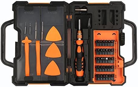 Dailymate 45 in 1 Precision Screwdriver Set , 34 Bit Magnetic Repair Tools Kit with Magnetizer Demagnetizer for Electronics Precise Repair
