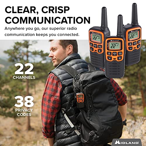 Midland T51X3VP3 XTALKER WalkieWalkie Long Range Two Way Radio for