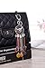 Giftale Handbag Vintage Charms Backpacks Retro Key Ring Purse Indian Keychain,