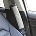 SEG Direct Black and Gray Seat Belt Pads Pack of 2