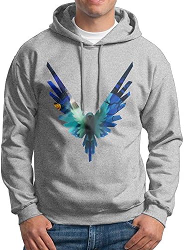 Maverick Logo,Men's Belt Sweatshirt Jacket, Logan Paul Parrot Logo Sports Hoodie