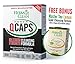Fast Detox (1) Super QCaps 4 ct. & (1) Master Tea W/ Creatine Tablets by Herbal Clean Quick Detox With Master Tea To Get Absolutely Clean Today - Detoxify with Herbal All Natural Ingredients