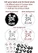 12 Magnetic Spice Containers & 4 Type Of Spice Labels by Uplifebrothers - For Fridge, Grill & More - Stainless Steel Round Jars for Condiments and Craft Stuff. Clear Lid, Sift and Pour