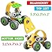 Construction Toys 2 in 1 Build and Play kit - Educational Model Building Playset for Toddler -Take Apart Nuts and Bolts Fun Games - Best Gifts Ideas for 5 to 8 Year Old Boys and Girls (56 pieces)