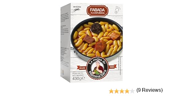 La cocina de Mamina Sara Fabada a la Asturiana - 430 gr: Amazon.es ...