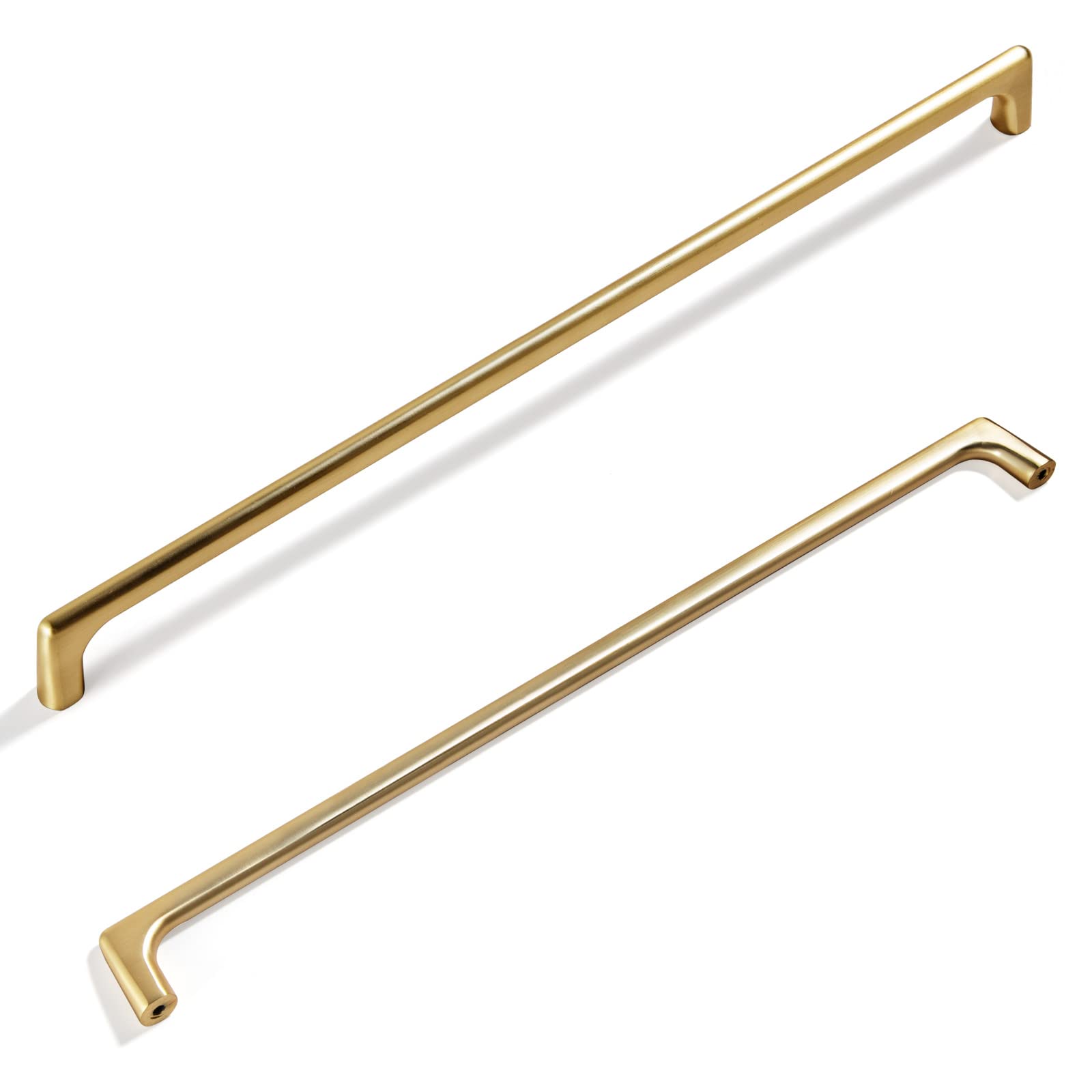 Goo-Ki Brushed Brass Zinc Alloy Cabinet Pull,Modern