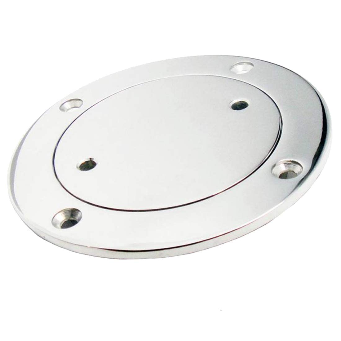 VIGORFLYRUN PARTS LTD 1 pc 5 Inch Marine Boat Deck Plate Inspection Hatch Stainless Steel Access HatchCover O-ring Sealed Cover Plates Inne