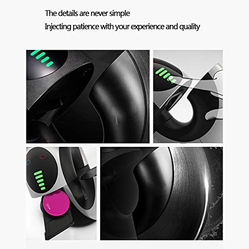 Automatische Kapsel-Kaffeemaschine 1L 15Bar Haushalt Küchengeräte Moka Espresso Kaffeemaschine 1500W,Schwarz – Bild 4