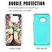HTC 10 Case, UrSpeedtekLive [Drop Protection] Dual Layer Protector Hybrid Defender Hard Back Cover Case for HTC 10 - Love Tree
