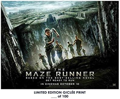 Giclee Art Prints 12" x 18" Wall Poster Maze Runner 08 - Limited Edition