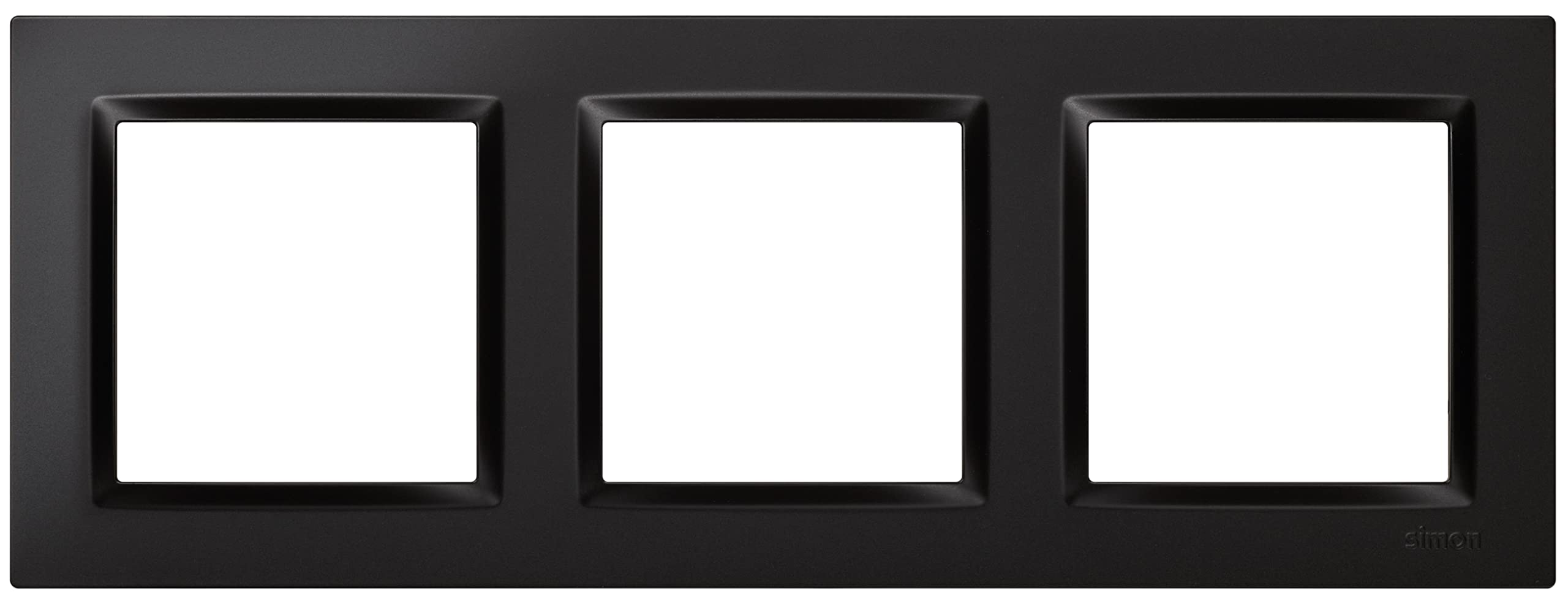 Frame, 3 Elements, Black, SIMON 10