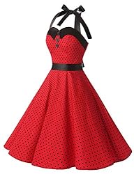 Dressystar Vintage Polka Dot Retro Cocktail Prom