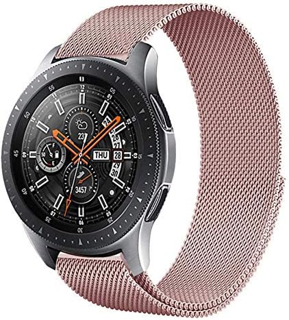 Urtone Metal Strap for Samsung Gear S3 Frontier/Classic,22 MM Replacement Stainless Steel Watch Strap Wrist Band Bracelet for Gear S3 /Galaxy Watch 46mm