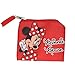 Minnie Mouse Girls Backpack Headphones and Coin Purse Gift Set (Red)