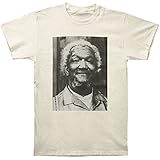 Sanford & Son T-shirt Redd Foxx Fred Square Picture Adult White Shirt