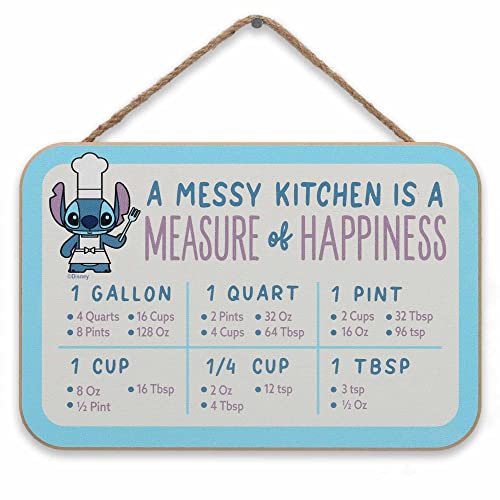 Open Road Brands Disney Lilo and Stitch A Messy Kitchen is a Measure of ...