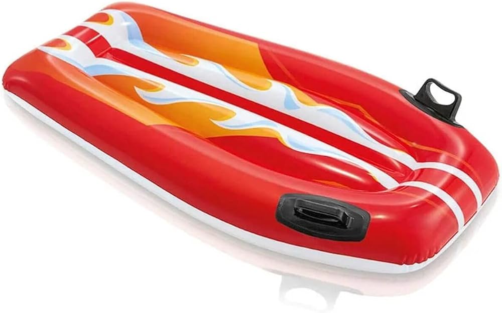 Intex Joy Riders Beach Toys 58165NP Inflatable Surf Board with 2 Handles