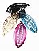 Prettyou Hair Clips 4.7 Inches in Length 2.36 in Width Effortless Beauty Assorted Hair patterns Fish Hair Comb Claws，Pack of 4