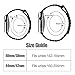 MJSWB Compatible for Apple Watch Band 42mm 38mm 44mm 40mm Series 4/3/2/1,Strong Magnetic Leather Loop Strap Wristband for iWatch