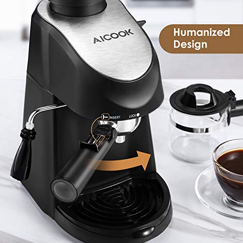 5 Espresso+Machine+Cappuccino+Frother+Steamer