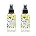 Indigo Wild Zum Mist Room & Body Spray - Aromatherapy Essential Oil Spray - Natural Body Mist & Room Spray - Lemongrass Scent - 4 fl oz (2 Pack)