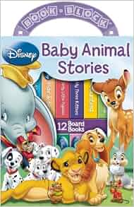 Disney: Baby Animal Stories 12 Book Block: Disney Storybook Artists ...