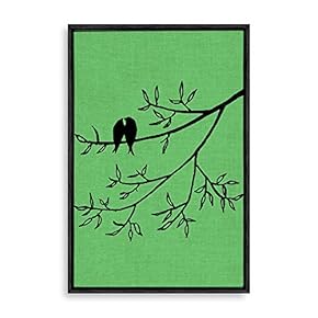 Framed Canvas Wall Art for Living Room, Bedroom Simple Style Theme Canvas Prints for Home Decoration Ready to Hang - 16x24 inches