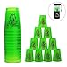 Erlsig Quick Stacks Cups 12 Pack of Sports Stacking Cups Speed Training Game Challenge Competition Party Toy