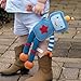Zubels Baby Riley The Robot Hand-Knit Plush Doll Toy, All-Natural Fibers, Eco-Friendly, 100% Cotton, 14-Inch