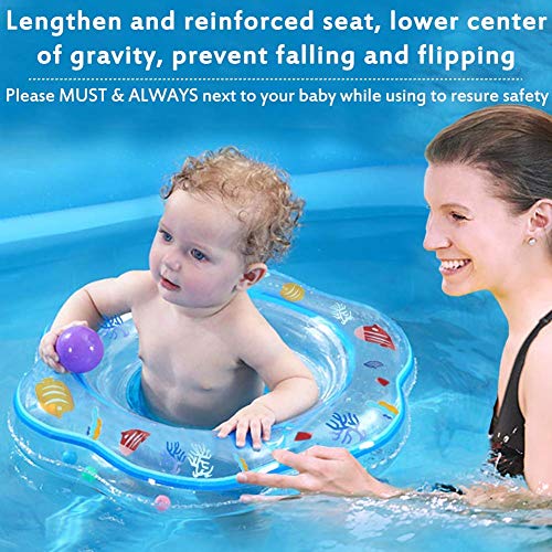 Baby Swimming Ring Floats with Safety Seat Baby Floaties