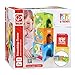 Hape Pepe & Friends Stacking Cardboard Toy Blocks, Multi (E0451)