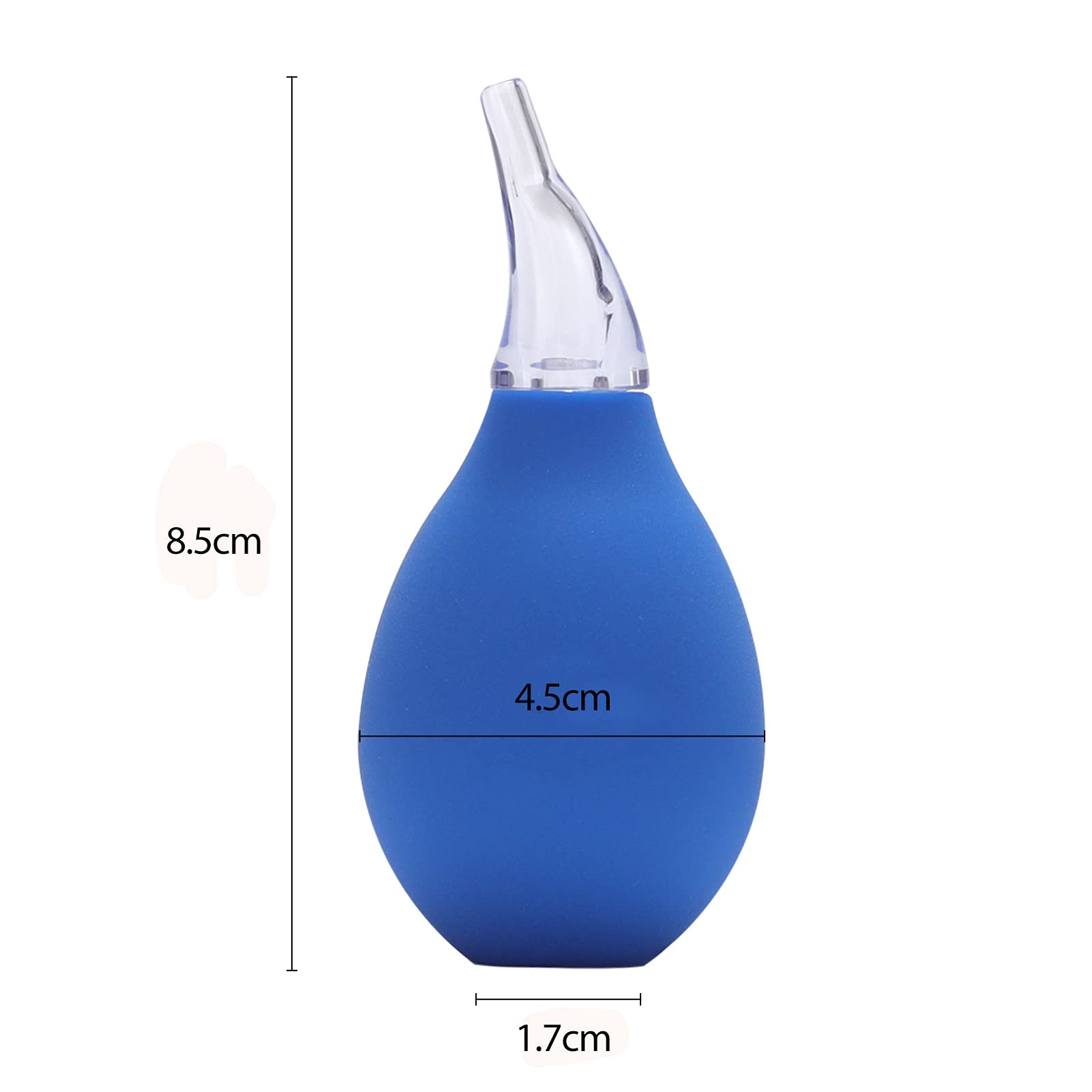 Lamoutor 4Pcs Premium Nasal Aspirator Nose Suction Bulb for Baby