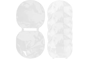 Toddmomy Pong Paddle Protective Film 5Pcs, Double-Sided Thickened PVC Adhesive Backing for Dust Scratch Protection, Professional Rubber Sheet Cover for Tournament Training & Racket Maintenance