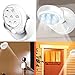 Motion Sensor Light,Security Sensors Light 360°Infrared Motion Activated Sensor 7 LEDs Weatherproof Night Light Auto-sensing Cordless Lamp Light for Indoor and Outdoor Angel Light(White)