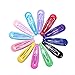 Justbuy Girls Hair Clips, Candy Color Thick Hair Clips Barrettes 2 Inch Metal Snap No Slip Barrettes for Kids Teens Women with Storage Box 48pcs
