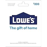 Lowe's Physical Gift Card