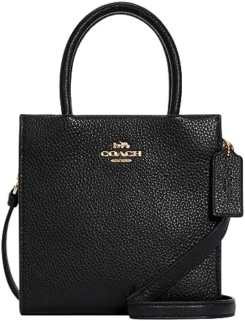 COACH WOMENS MIA CROSSBODY IN SIGNATURE CANVAS F76646 (Brown-Black