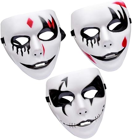 3 Piezas De Disfraces De Halloween Mascara De La Muerte Aterradora Espeluznante Horrible Para La Cara De Cosplicacion De Fiesta Para Mujeres Amazon Com Mx 3 Piezas De Disfraces De Halloween Mascara De La Muerte Aterradora Espeluznante Horrible Para La Cara De Cosplicacion De Fiesta Para Mujeres Amazon Com Mx